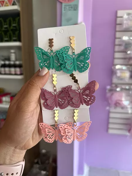 Aretes Mariposa