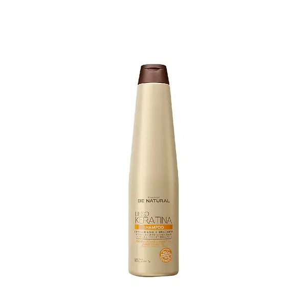 Shampoo Be Natural Liso Keratina 350ml