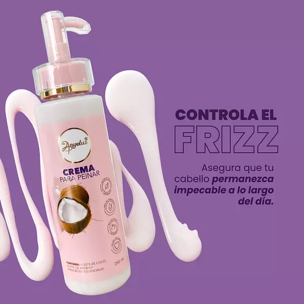 Crema Para Peinar Anyeluz