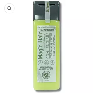 Tratamiento Con Jengibre Para El Crecimiento Magic Hair.
