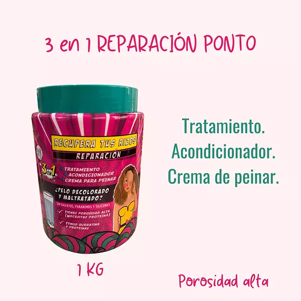 Tratamiento Reparacion 3 En 1 Ponto