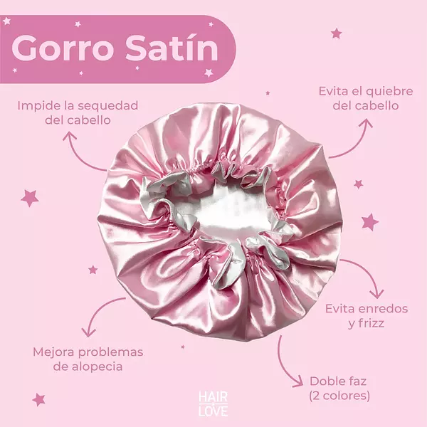 Gorro Satín Anti Frizz