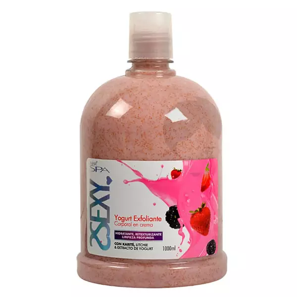 Yogurt Exfoliante Frutos Rojos L´Mar