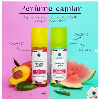 Perfume Capilar Magia Natural