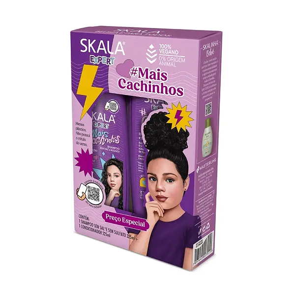 Kit Skala Mais Cachinhos