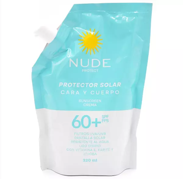 Doypack Protector Solar 60+ Nude