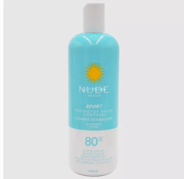 Protector Solar Nude Sport80 470ml