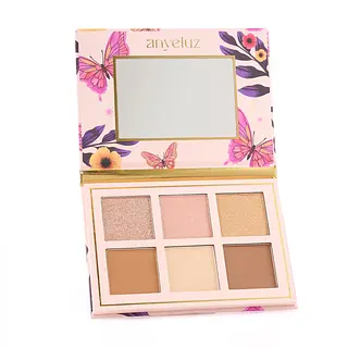 Paleta De Iluminadores, Contornos Y Rubores Anyeluz