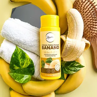 Crema Para Peinar Con Banano Anyeluz