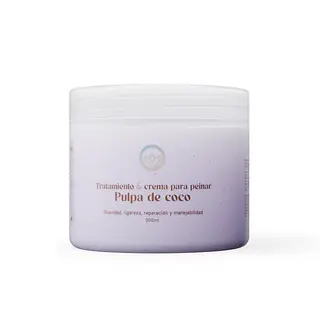 Tratamiento Y Crema De Peinar Pulpa De Coco Ole Capilar
