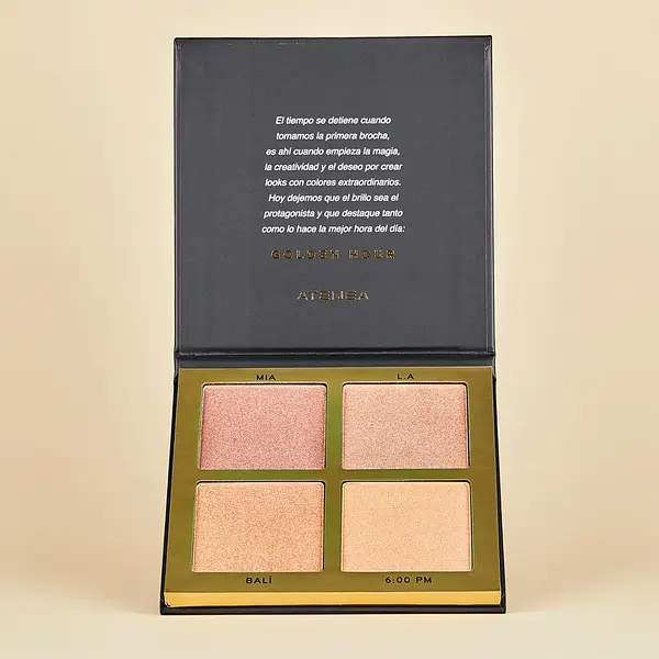 Paleta De Iluminadores | Golden Hour