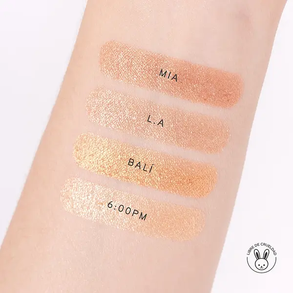 Paleta De Iluminadores | Golden Hour