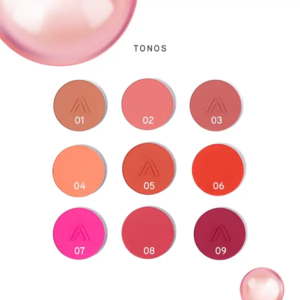 Paleta De Rubores Blushed Cheeks Atenea