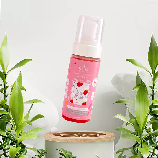 Espuma Facial Fresa Ole Capilar