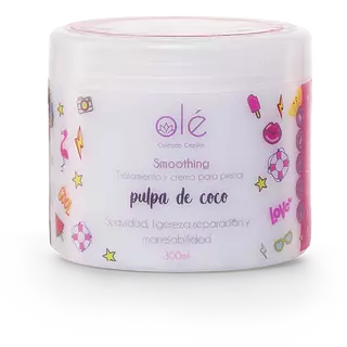 Tratamiento Y Crema De Peinar Pulpa De Coco Ole Capilar