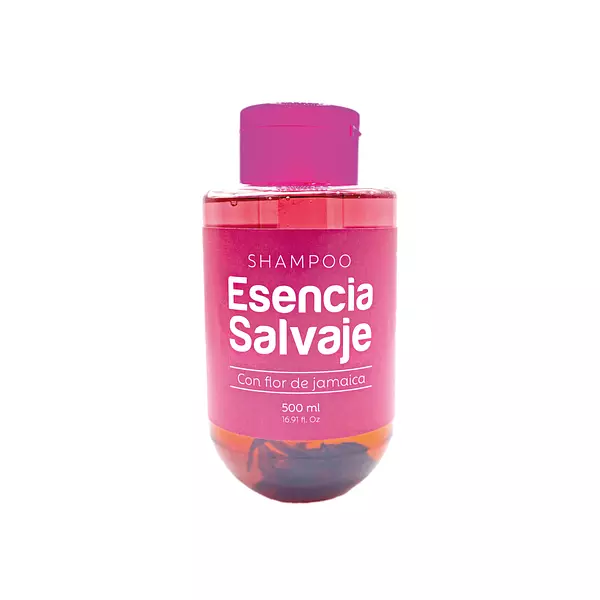 Shampoo Con Flor De Jamaica Fruto Salvaje