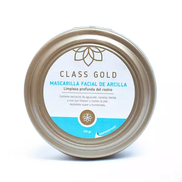 Mascarilla De Arcilla Class Gold