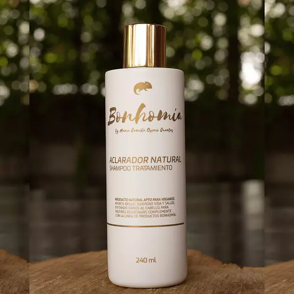 Shampoo Capilar De Aclarado Natural Bonhomia
