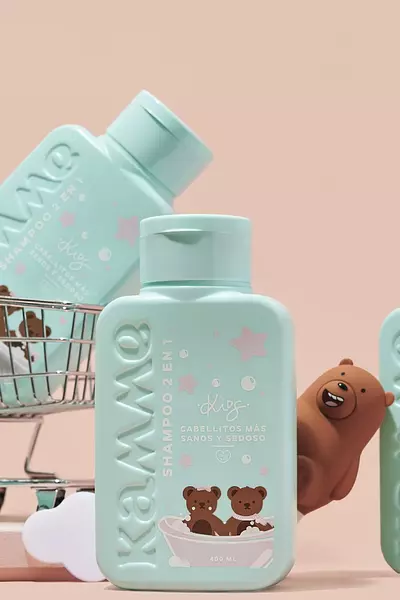 Shampoo 2 En 1 Kids Kamme