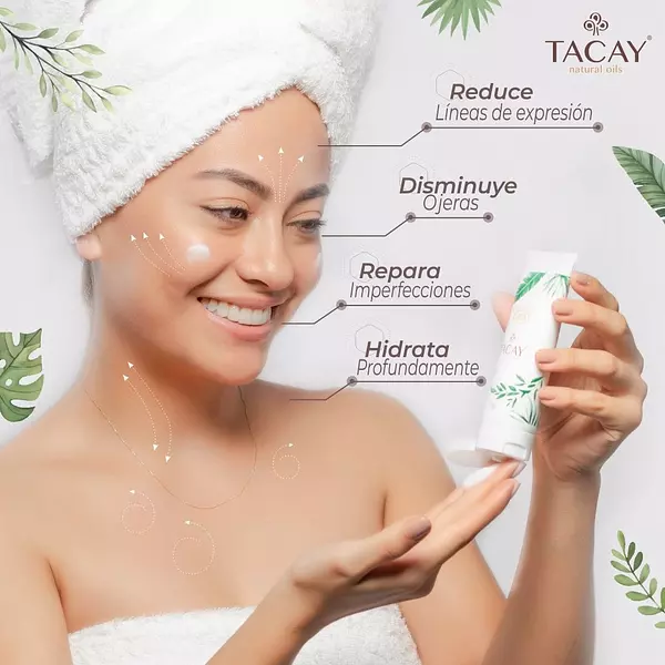 Crema Facial Nutritiva De Cacay