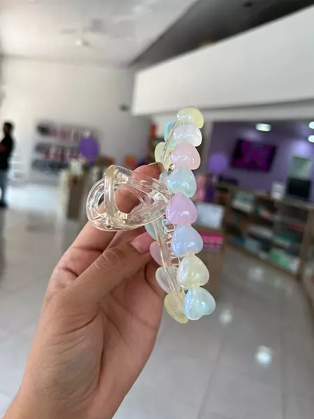 Gancho Corazones Tornasol